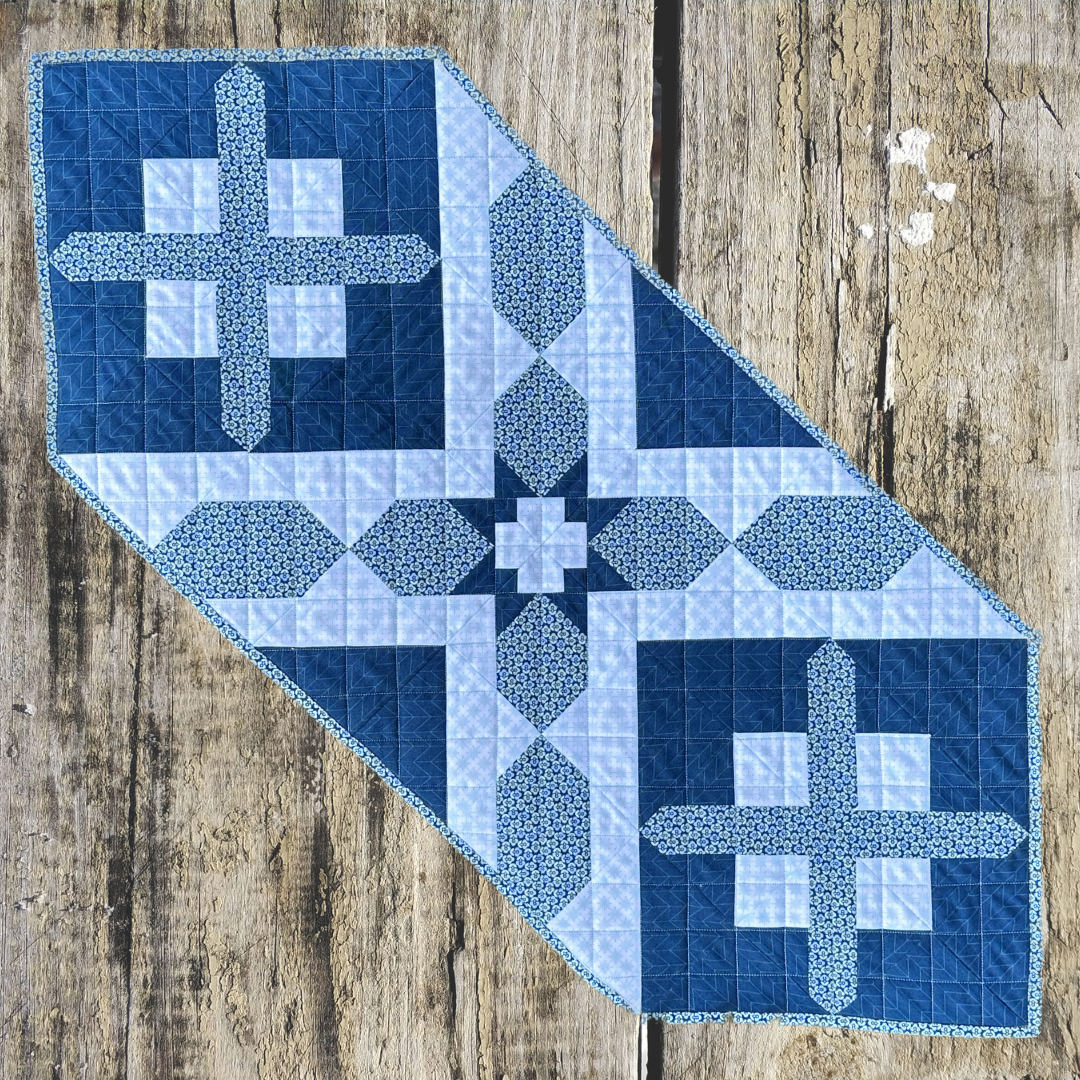 Haven Quilted Table Runner Pattern - PDF Download